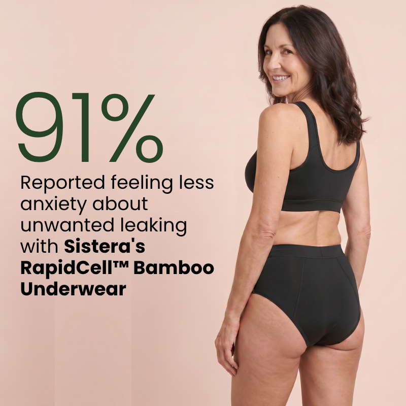 RapidCell™ Bamboo Hipster | Leakproof & Breathable