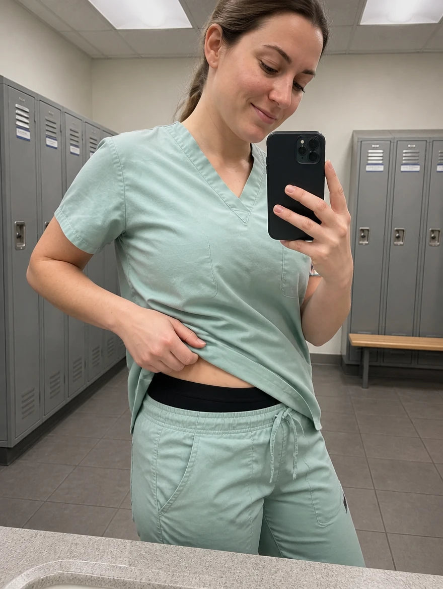 Woman wearing Sistera underwear
